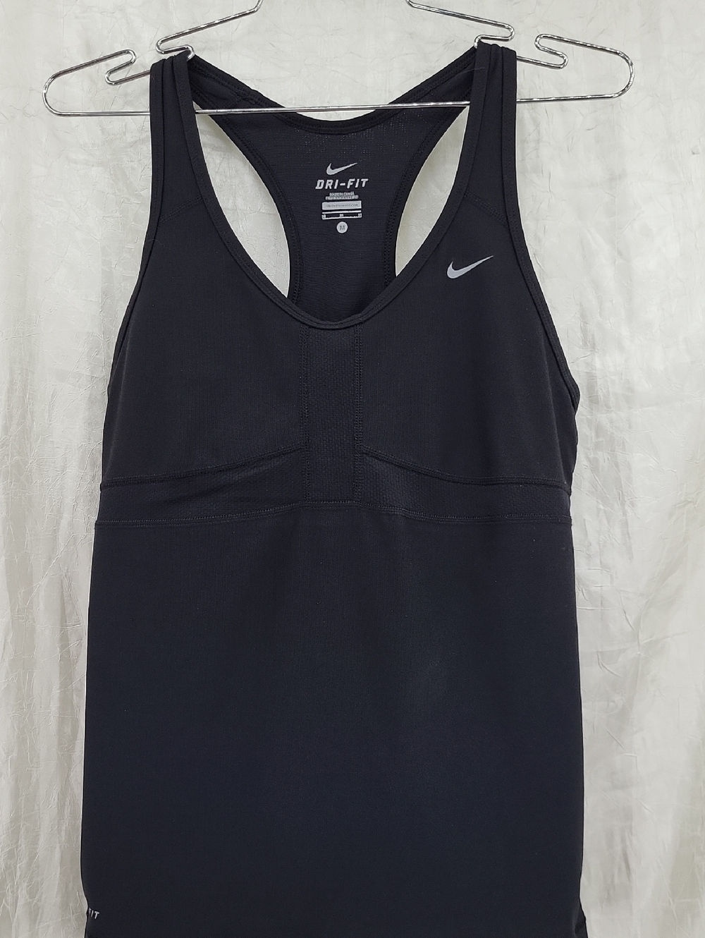 Nike Black Dri-FIT  Padded Bra Tank Top Women's Size Medium